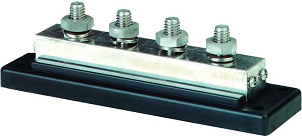 Blue Sea 2104 Power Bus Bar 4 600 Ampere Common 1 Each - Click Image to Close